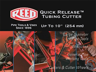 Quick Release™ Metal Tubing Cutters | Reed Manufacturing