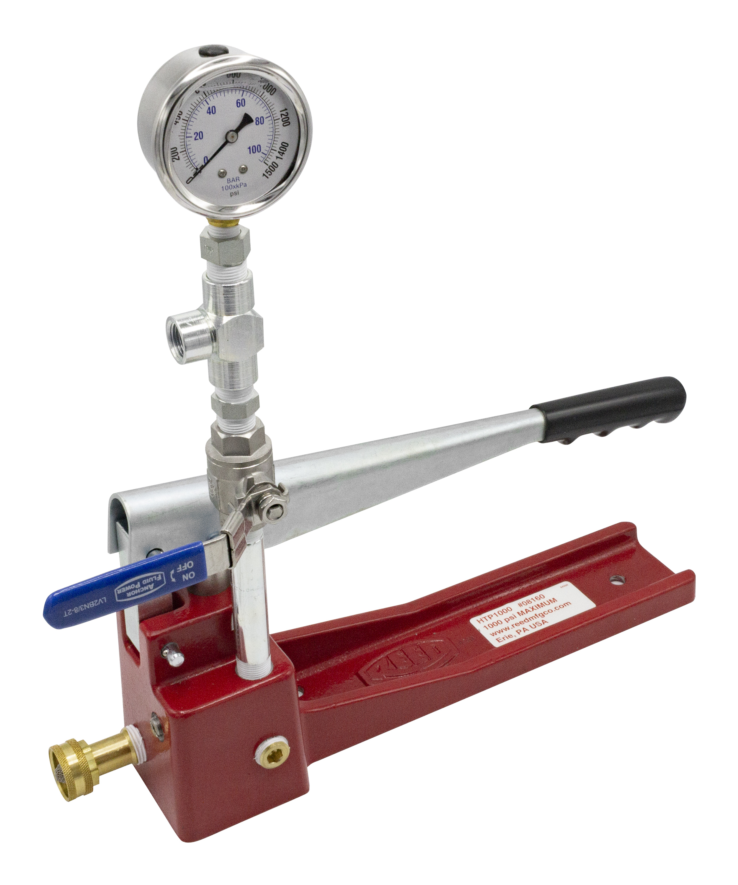 Hydrostatic Test Pump | Reed Manufacturing